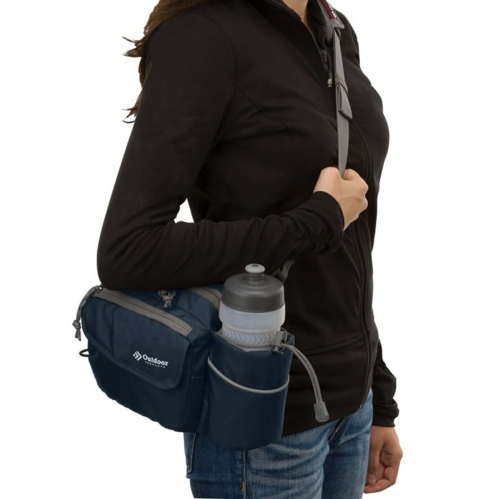 Outdoor Products Melrose Adjustable Unisex‎ Fanny Pack with water bottle holder